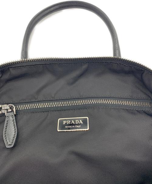 PRADA（プラダ）PRADA (プラダ) PRADA　2WAYハンドバッグ ブラックの古着・服飾アイテム