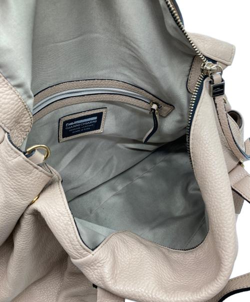 GIANNI CHIARINI（ジャンニ キアリーニ）GIANNI CHIARINI (ジャンニ キアリーニ) GIANNI CHIARINI　トートバッグ ピンクの古着・服飾アイテム