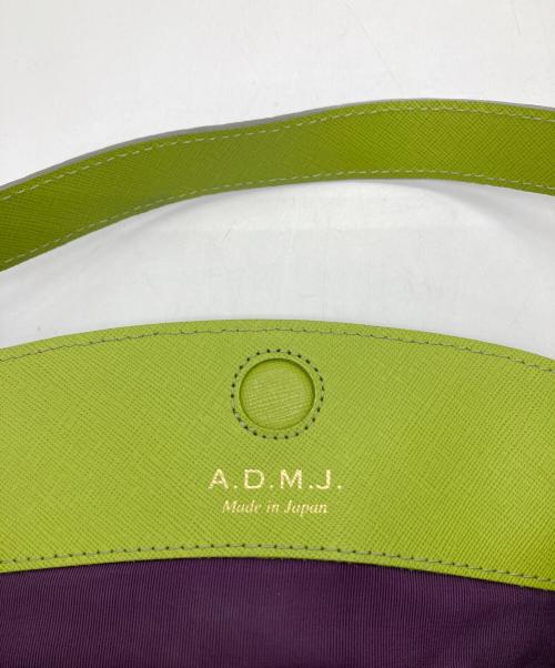 A.D.M.J.（エーディーエムジェイ）A.D.M.J. (エーディーエムジェイ) A.D.M.J.　トートバッグ グレーの古着・服飾アイテム