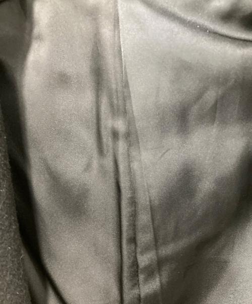 LITHIUM HOMME（リチウムオム・ファム）LITHIUM HOMME (リチウムオム・ファム) チェスターコート ブラック サイズ:SIZE 48の古着・服飾アイテム