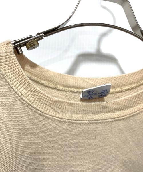 Champion REVERSE WEAVE（チャンピオン リバース ウィーブ）Champion REVERSE WEAVE (チャンピオン リバース ウィーブ) リバースウィーブスウェット パープル×ベージュ サイズ:Ｌの古着・服飾アイテム