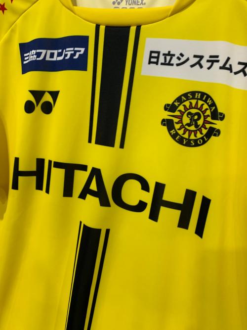 YONEX（ヨネックス）YONEX (ヨネックス) 柏レイソル ゲームシャツ イエロー サイズ:Ｌの古着・服飾アイテム