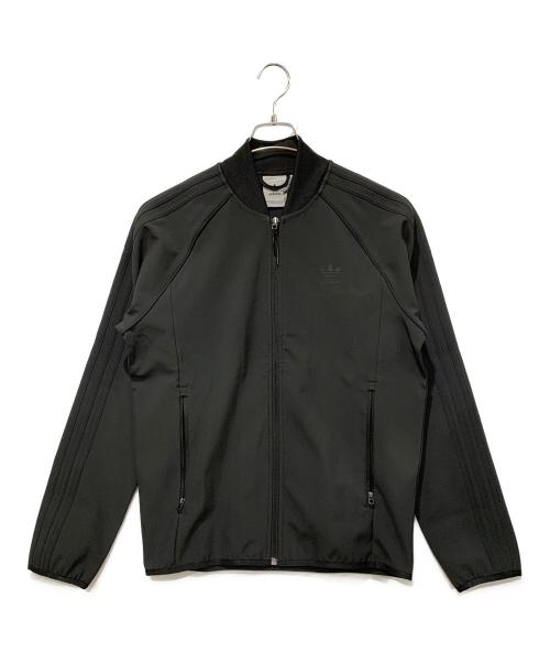 adidas（アディダス）adidas (アディダス) SSTボンデッドトラックトップ ブラック サイズ:Ｍの古着・服飾アイテム