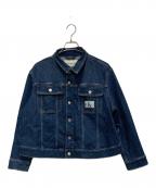 Calvin Klein Jeansカルバンクラインジーンズ）の古着「REGULAR 90s DENIM JACKET PLUS」｜ネイビー