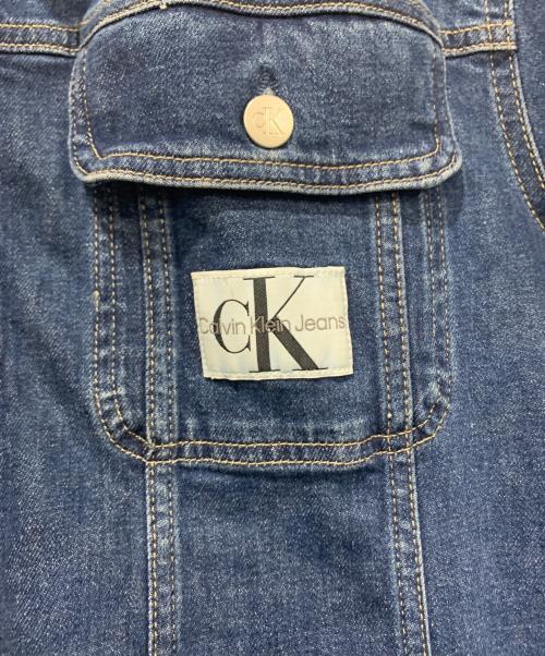 Calvin Klein Jeans（カルバンクラインジーンズ）Calvin Klein Jeans (カルバンクラインジーンズ) REGULAR 90s DENIM JACKET PLUS ネイビー サイズ:SIZE XXLの古着・服飾アイテム