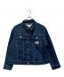 Calvin Klein Jeans（カルバンクラインジーンズ）の古着「REGULAR 90s DENIM JACKET PLUS」｜ネイビー