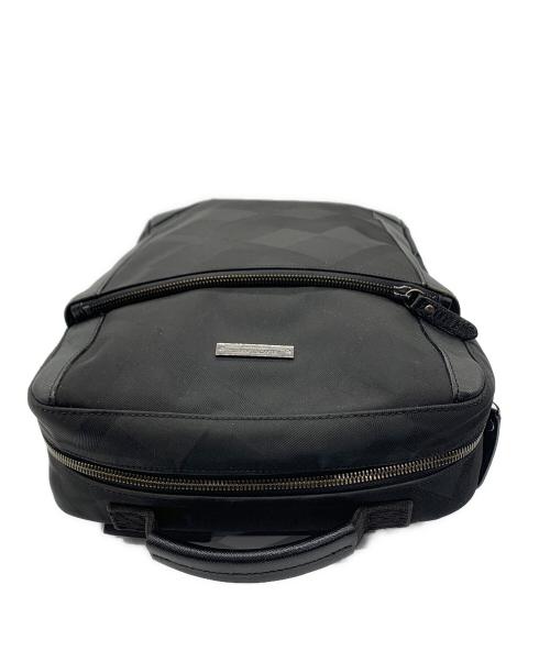 BLACK LABEL CRESTBRIDGE（ブラックレーベル クレストブリッジ）BLACK LABEL CRESTBRIDGE (ブラックレーベル クレストブリッジ) リュック ブラックの古着・服飾アイテム