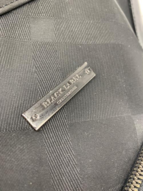 BLACK LABEL CRESTBRIDGE（ブラックレーベル クレストブリッジ）BLACK LABEL CRESTBRIDGE (ブラックレーベル クレストブリッジ) リュック ブラックの古着・服飾アイテム