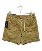 POLO RALPH LAURENポロ・ラルフローレン）の古着「POLO RALPH LAUREN　ハーフパンツ」｜カーキ