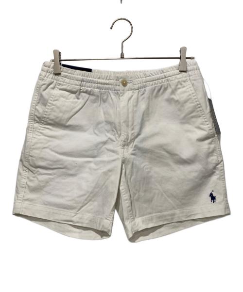POLO RALPH LAUREN（ポロ・ラルフローレン）POLO RALPH LAUREN (ポロ・ラルフローレン) POLO RALPH LAUREN　ハーフパンツ ホワイト サイズ:S 未使用品の古着・服飾アイテム