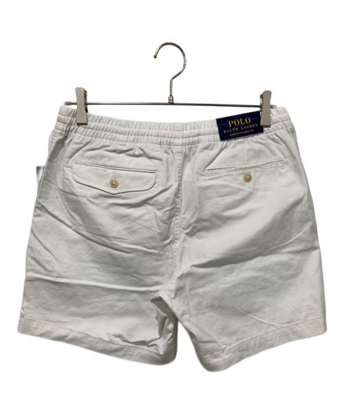 POLO RALPH LAUREN（ポロ・ラルフローレン）POLO RALPH LAUREN (ポロ・ラルフローレン) POLO RALPH LAUREN　ハーフパンツ ホワイト サイズ:S 未使用品の古着・服飾アイテム