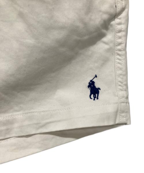 POLO RALPH LAUREN（ポロ・ラルフローレン）POLO RALPH LAUREN (ポロ・ラルフローレン) POLO RALPH LAUREN　ハーフパンツ ホワイト サイズ:S 未使用品の古着・服飾アイテム