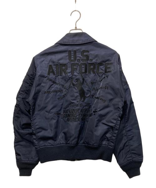 AVIREX（アヴィレックス）AVIREX (アヴィレックス) AVIREX　トレーニングコマンドジャケット ネイビー サイズ:Mの古着・服飾アイテム