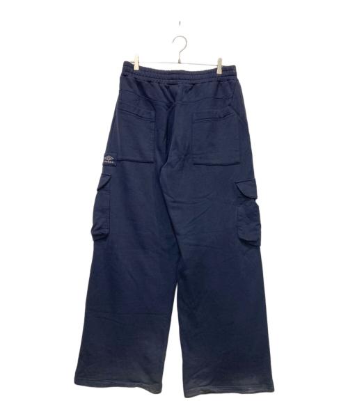 UMBRO（アンブロ）UMBRO (アンブロ) PARANOID (パラノイド) スウェットカーゴパンツ ネイビー サイズ:SIZE Lの古着・服飾アイテム
