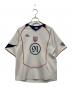 UMBRO（アンブロ）の古着「SOCCER JERSEY」｜ホワイト×ネイビー