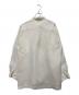ISSEY MIYAKE MEN (イッセイミヤケメン) 長袖シャツ ホワイト サイズ:S：15000円