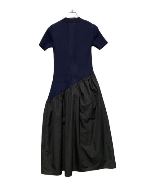 UNITED TOKYO（ユナイテッドトーキョー）UNITED TOKYO (ユナイテッドトーキョー) 半袖ワンピース ネイビー×ブラック サイズ:SIZE Freeの古着・服飾アイテム