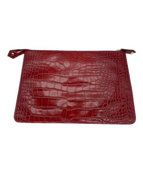 Vivienne Westwood（ヴィヴィアンウエストウッド）Vivienne Westwood (ヴィヴィアンウエストウッド) クラッチバッグ レッドの古着・服飾アイテム