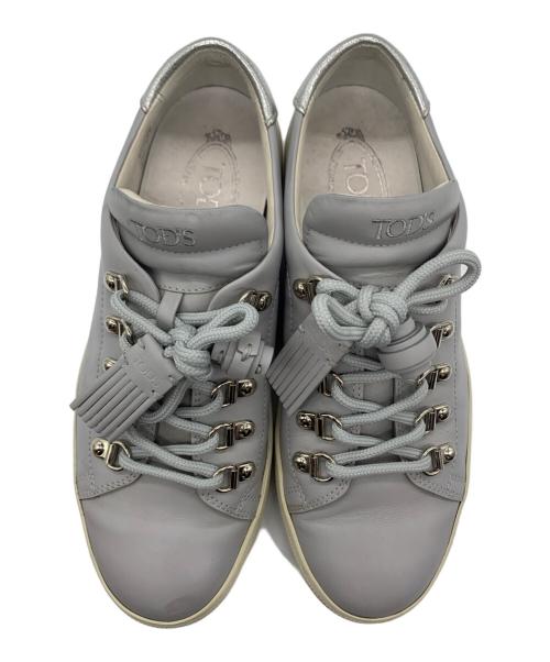 TOD'S（トッズ）TOD'S (トッズ) タッセルスニーカー グレー サイズ:38　1/2の古着・服飾アイテム