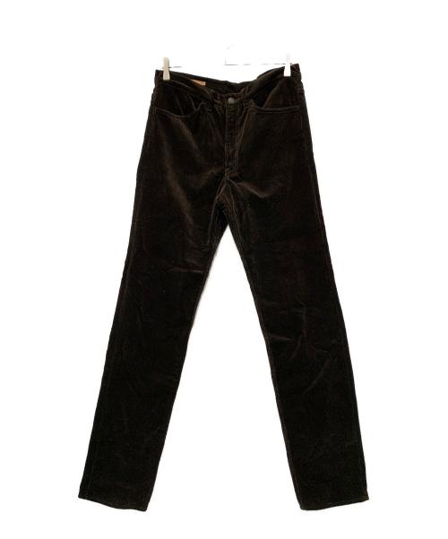SCYE（サイ）SCYE (サイ) コーデュロイパンツ ダークブラウン サイズ:SIZE 76cm (W30)の古着・服飾アイテム
