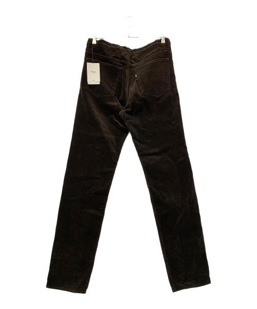 SCYE（サイ）SCYE (サイ) コーデュロイパンツ ダークブラウン サイズ:SIZE 76cm (W30)の古着・服飾アイテム