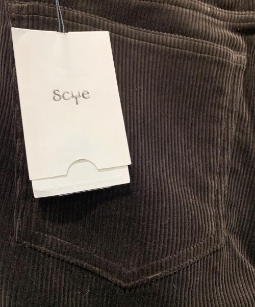 SCYE（サイ）SCYE (サイ) コーデュロイパンツ ダークブラウン サイズ:SIZE 76cm (W30)の古着・服飾アイテム