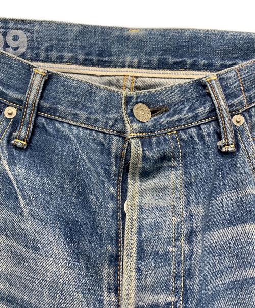VISVIM（ビズビム）VISVIM (ビズビム) social sculpture denim 01.2D9 ブルー サイズ:32/30の古着・服飾アイテム