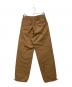 AURALEE (オーラリー) FINX TUSSAH CHAMBRAY EASY PANTS ブラウン サイズ:SIZE 4：12000円