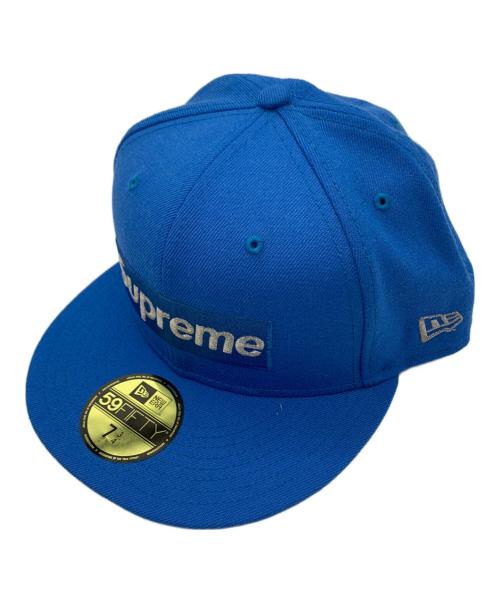 New Era（ニューエラ）New Era (ニューエラ) SUPREME (シュプリーム) キャップ ブルー サイズ:61.5cmの古着・服飾アイテム