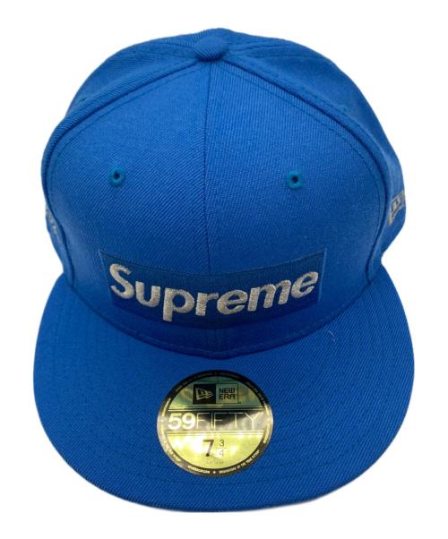New Era（ニューエラ）New Era (ニューエラ) SUPREME (シュプリーム) キャップ ブルー サイズ:61.5cmの古着・服飾アイテム