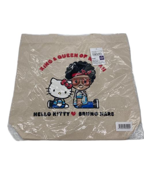 Sanrio（サンリオ）Sanrio (サンリオ) BRUNO MARS (ブルーノ マーズ) トートバッグ ベージュ 未使用品の古着・服飾アイテム