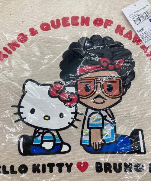 Sanrio（サンリオ）Sanrio (サンリオ) BRUNO MARS (ブルーノ マーズ) トートバッグ ベージュ 未使用品の古着・服飾アイテム