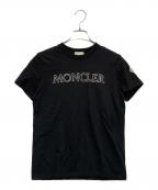 MONCLERモンクレール）の古着「半袖カットソー」｜ブラック