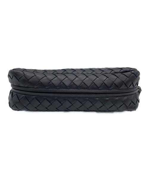 BOTTEGA VENETA（ボッテガベネタ）BOTTEGA VENETA (ボッテガベネタ) チェーンショルダーバッグ ブラックの古着・服飾アイテム