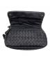 中古・古着 BOTTEGA VENETA (ボッテガベネタ) チェーンショルダーバッグ ブラック：120000円