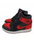 NIKE (ナイキ) AIR JORDAN1 Retro High OG レッド×ブラック サイズ:27.5cm：10000円