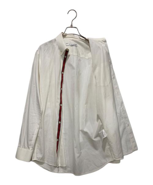 GIVENCHY（ジバンシィ）GIVENCHY (ジバンシィ) アイコニックバンド ドレスシャツ ホワイト サイズ:38の古着・服飾アイテム