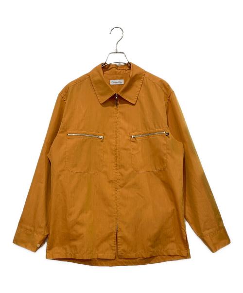 Christian Dior（クリスチャン ディオール）Christian Dior (クリスチャン ディオール) ジップアップジャケット オレンジ サイズ:SIZE Lの古着・服飾アイテム