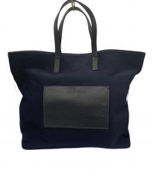 EMPORIO ARMANI（エンポリオ アルマーニ）の古着「2WAYバッグ」｜ネイビー×ブラック