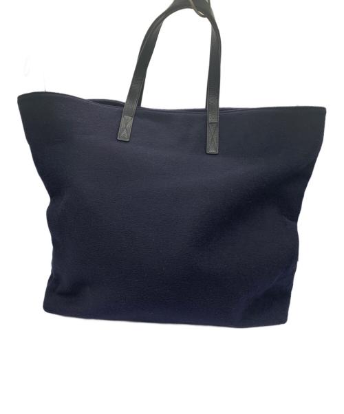 EMPORIO ARMANI（エンポリオ アルマーニ）EMPORIO ARMANI (エンポリオ アルマーニ) 2WAYバッグ ネイビー×ブラックの古着・服飾アイテム