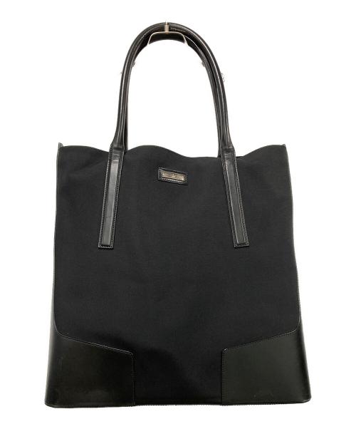 GUCCI（グッチ）GUCCI (グッチ) ラージトートバッグ ブラックの古着・服飾アイテム