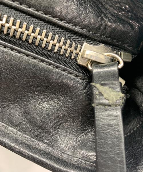 COACH（コーチ）COACH (コーチ) レザートートバッグ ブラックの古着・服飾アイテム
