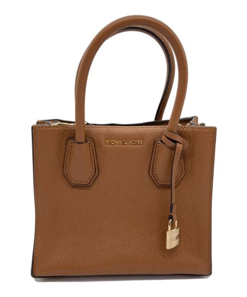 MICHAEL KORS（マイケルコース）MICHAEL KORS (マイケルコース) 2WAYバッグ ブラウンの古着・服飾アイテム