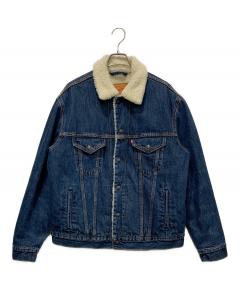 中古・古着通販】LEVI'S (リーバイス) 裏ボアデニムジャケット グレー