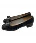 Salvatore Ferragamo (サルヴァトーレ フェラガモ) ヴァラリボンパンプス ブラック サイズ:SIZE 26：9000円