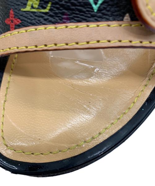 LOUIS VUITTON（ルイ ヴィトン）LOUIS VUITTON (ルイ ヴィトン) モノグラム・マルチカラー ベージュ×ブラック サイズ:SIZE 38の古着・服飾アイテム