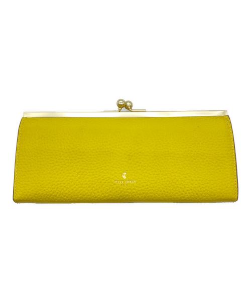 PELLE BORSA（ペレボルサ）PELLE BORSA (ペレボルサ) 長財布 イエローの古着・服飾アイテム
