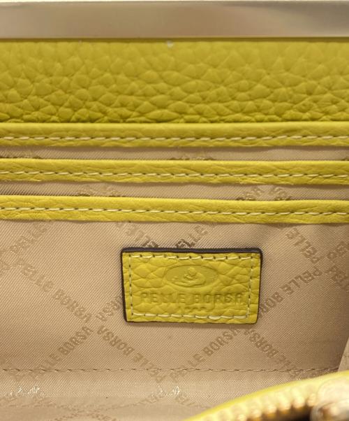 PELLE BORSA（ペレボルサ）PELLE BORSA (ペレボルサ) 長財布 イエローの古着・服飾アイテム