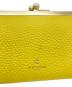 中古・古着 PELLE BORSA (ペレボルサ) 長財布 イエロー：7000円