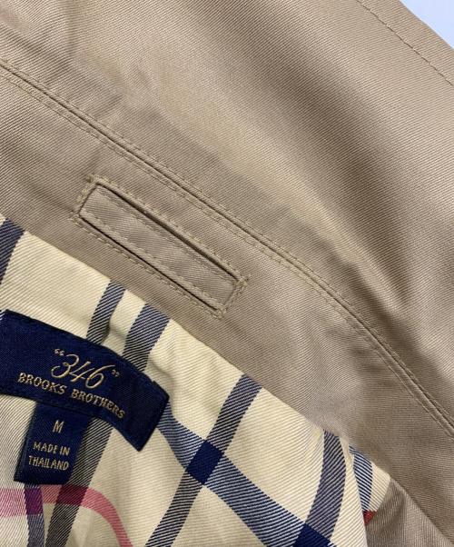 346 BROOKS BROTHERS（346 ブルックスブラザーズ）346 BROOKS BROTHERS (346 ブルックスブラザーズ) ステンカラーコート ベージュ サイズ:SIZE Mの古着・服飾アイテム